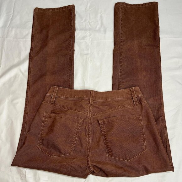 Ann Taylor LOFT Curvy Boot Corduroy Pants | Brown | Size 25/0 - Picture 2 of 6